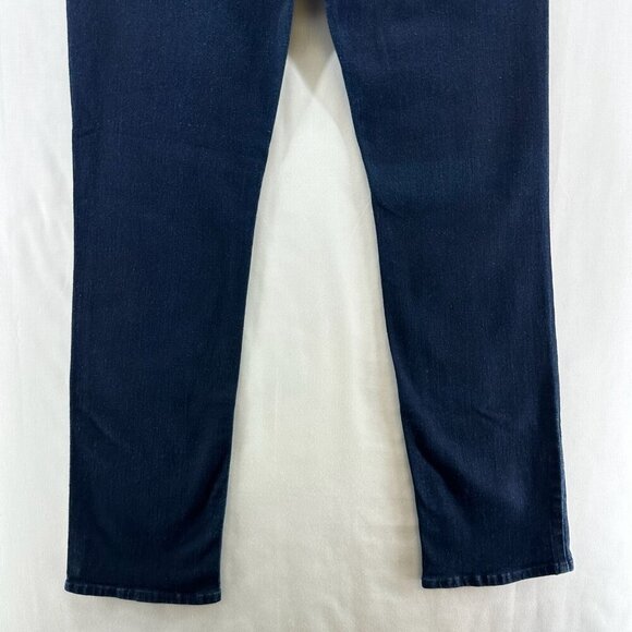 Levi's Jeans Womens 10/30 Slight Curve Classic Rise Straight Dark Washed Blue - Picture 6 of 12